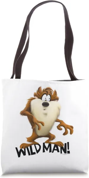 Looney Tunes Taz Wild Man Tote Bag