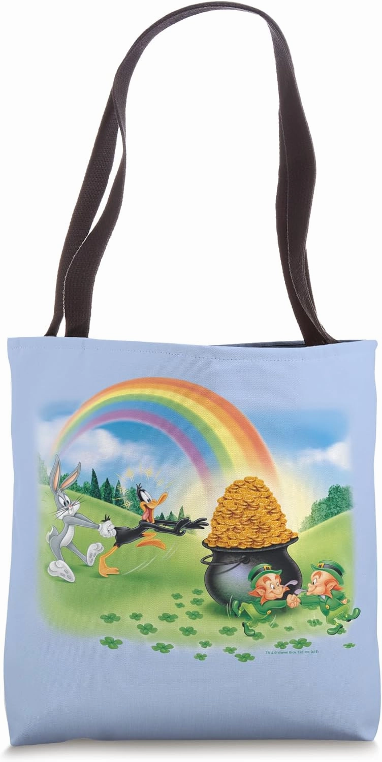 Looney Tunes Bugs and Daffy Mine, Mine, Mine Tote Bag