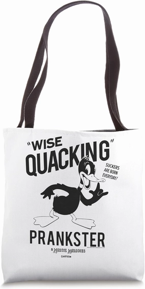 Looney Tunes Daffy Duck Wise Quacking Tote Bag