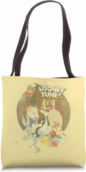 Looney Tunes Gangs all Here Tote Bag