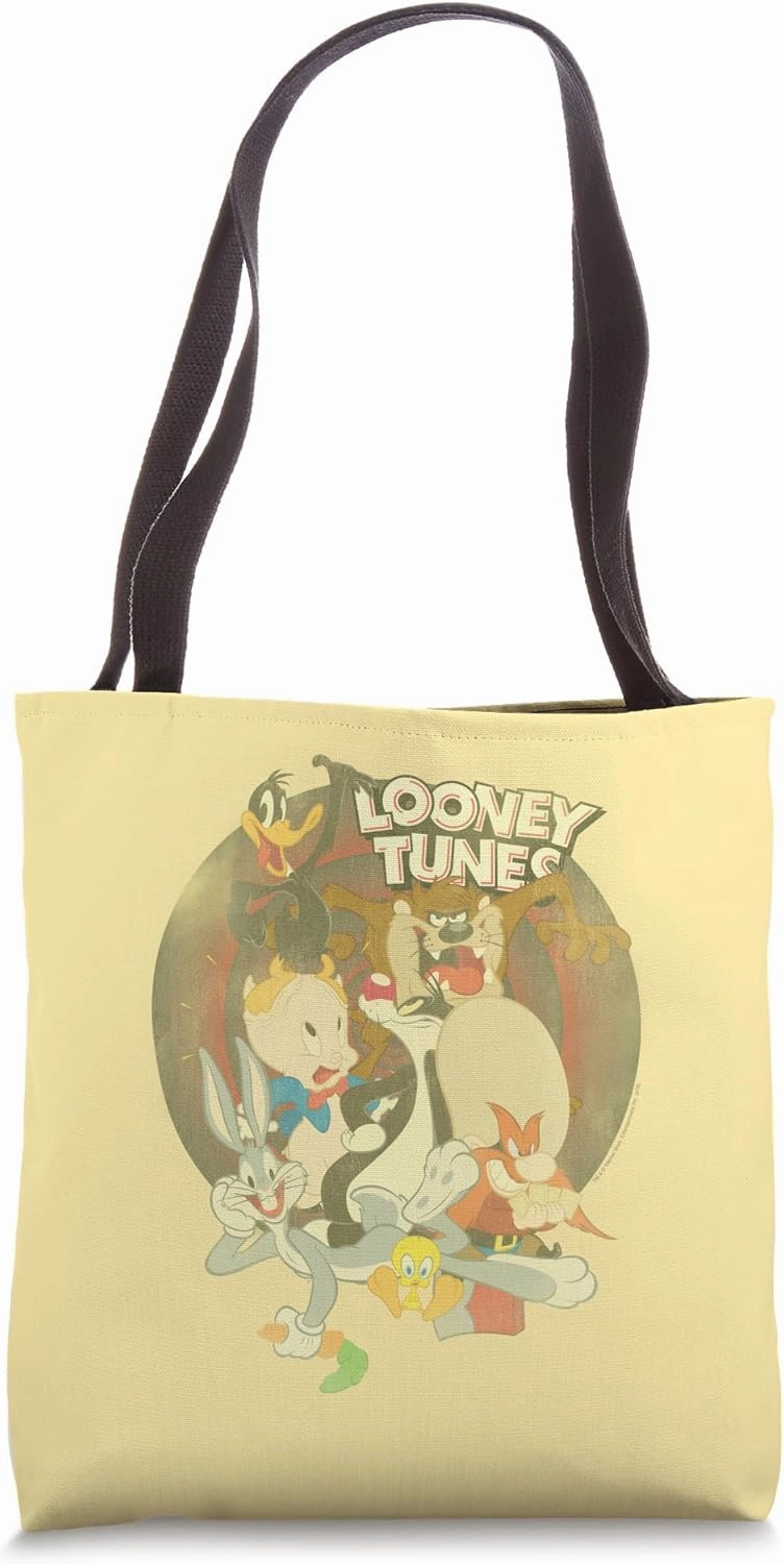 Looney Tunes Gangs all Here Tote Bag