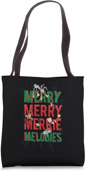 Looney Tunes Merry Merry Melodies Christmas Tote Bag