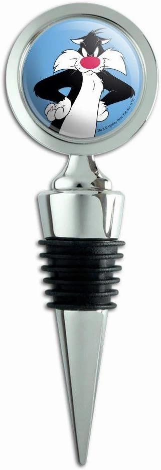 Looney Tunes Sylvester Wine Bottle Stopper