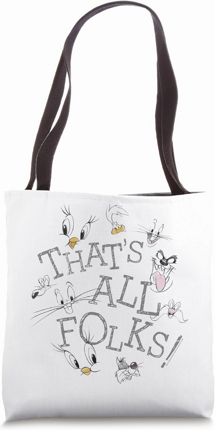 Looney Tunes That'S All Sketchy Tote Bag