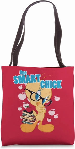 Looney Tunes Tweety One Smart Chick Tote Bag