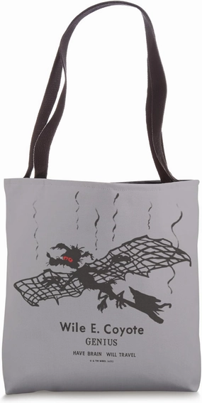 Looney Tunes Wile E. Coyote Crispy Flier Tote Bag
