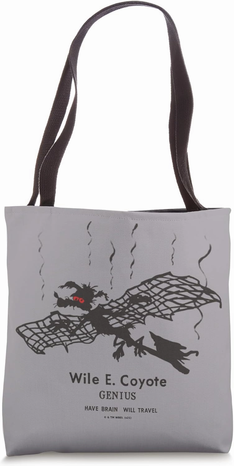 Looney Tunes Wile E. Coyote Crispy Flier Tote Bag