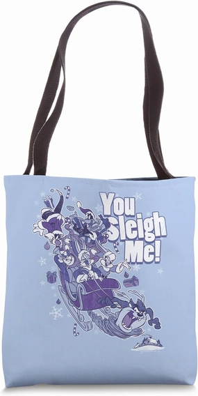 Looney Tunes You Sleigh Me Tote Bag