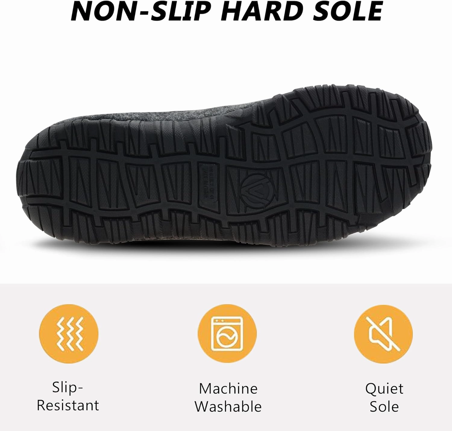 Lulex Mens Slippers Memory Foam House Slippers Indoor Outdoor Warm Fuzzy Comfy Fluffy House Shoes