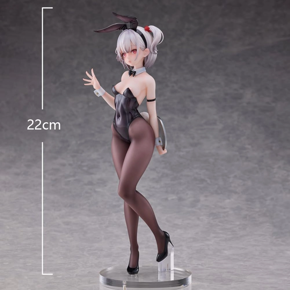 LUNK Original Illustration Anime Figure Hayakawa Maina Bunny Girl Action Figure Original Character Figurine PVC Statues Collectible Model Desk Ornament 8.66IN