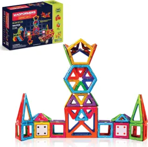 Magformers Smart 144-Piece Deluxe Set - Magnetic Tiles Building Blocks, Educational Kit, STEM Toy Set - Magnetic Building Tiles for Kids to Develop Problem-Solving Abilities and Shape Recognition