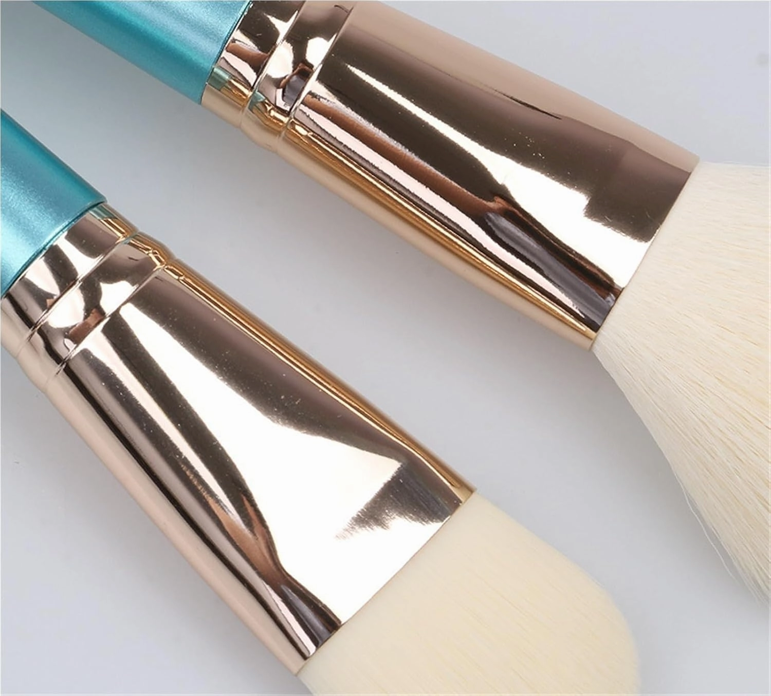 Make Up Brushes Set Makeup Brush Set 10 Pieces For Foundation Eyebrows Blush Eyeshadow Brushes Etc Makeup Tools Set(Blue)
