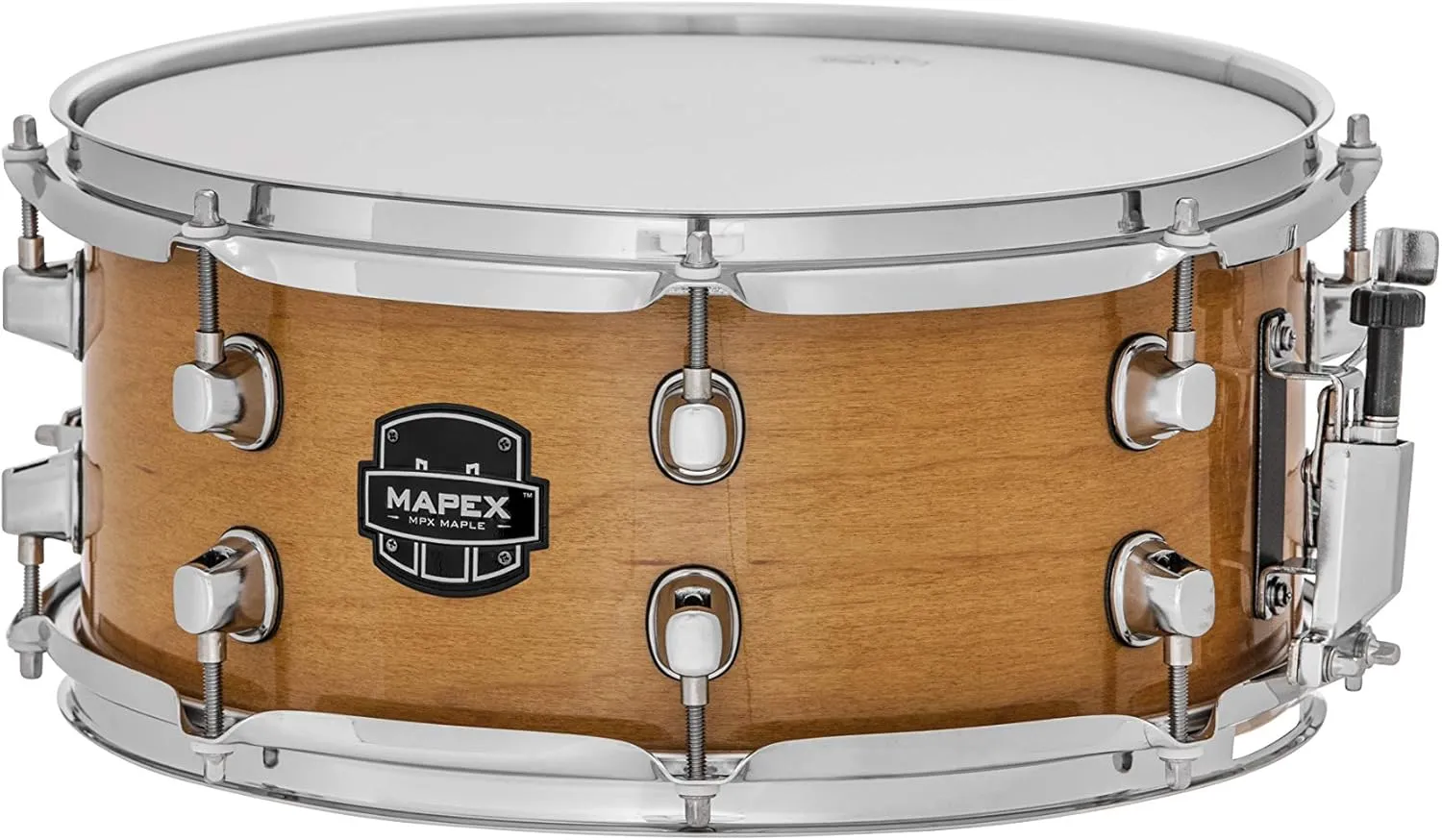 Mapex MPML3600CNL MPX Series 13" x 6" Maple Snare Drum - Gloss Natural Finish