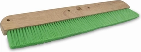 MARSHALLTOWN Wood Backed Concrete Broom, Green Nylon Bristles, 36 Inch, Fine Finish, Made in USA, 6561