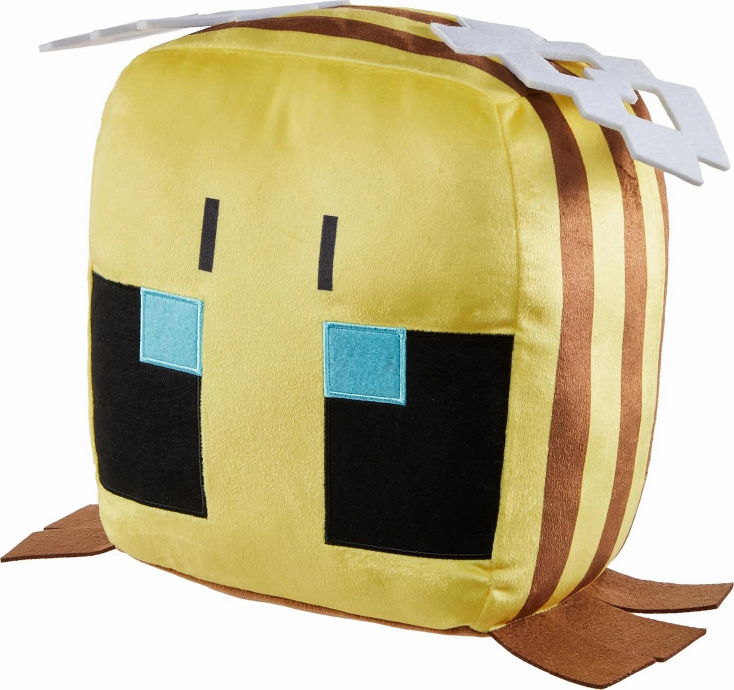Mattel Minecraft Cuutopia Bee Plush, 10-inch Soft Rounded Pillow Doll, Video Game-Inspired Collectible Toy