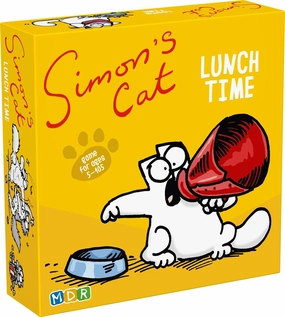 MDR Simon's Cat Lunch Time Card Game for Families Speed Reflex Game Fast Paced Fun Travel Card Games Family Children Card Games for Game Nights