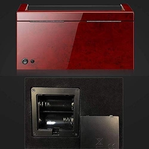 Mechanical Watch Automatic Slient Motor Rotation Storage Display Case Box for Mens Womens
