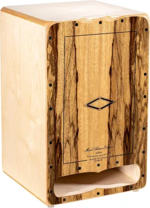 Meinl Percussion Artisan Edition Cajon with Internal Strings for Snare Effect and Forward Facing Ports, Limba/Baltic Birch — Made in Spain — Cantina Line, 2-Year Warranty (AECLLI)