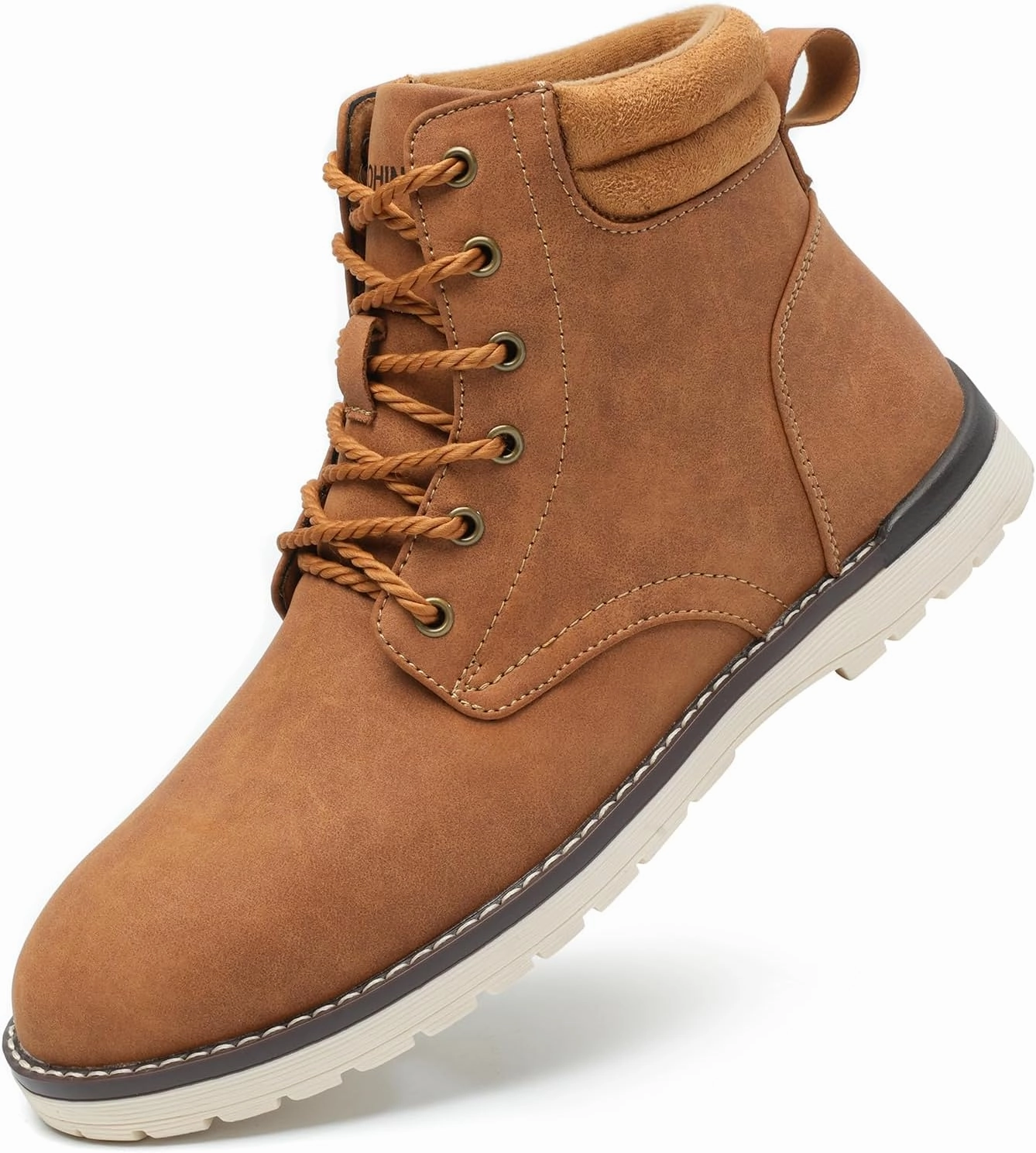 Men's Classic Dress Casual Chukka Boots Lace Up Outdoor Desert Ankle Hiking Boots for Men