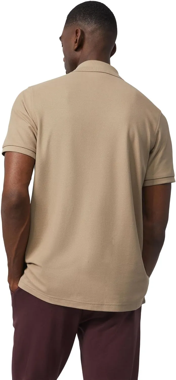 Mens Classic Pique Polo Shirt - B6K001CRPC