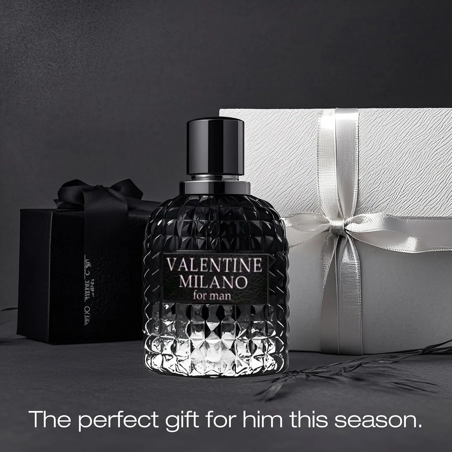 Men's Cologne Gift Set Include Valentine Milano,Valentine,Blue for Men Ultra& Valuable Paris - 3.4 Fl Oz Each | Vanilla Bourbon, Leather & Amber Floral Fragrance Eau de Toilette Perfume