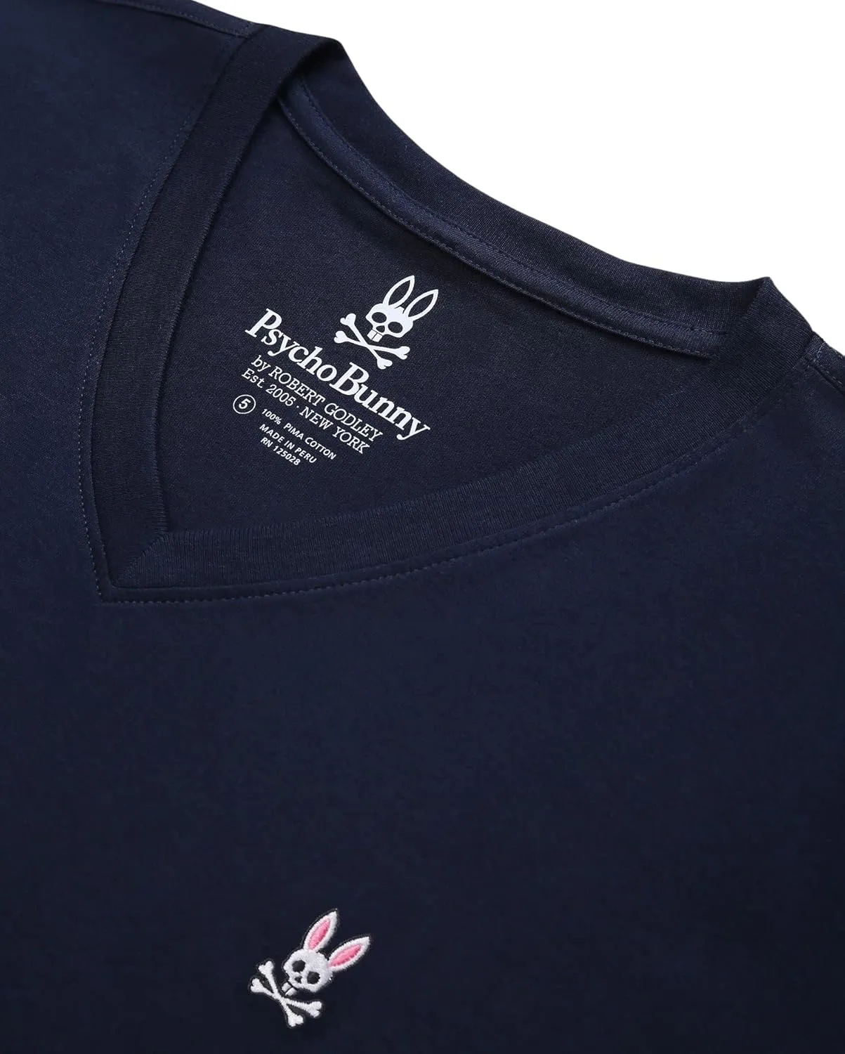 Mens Gray Classic V Neck TEE - B6U100CRPC
