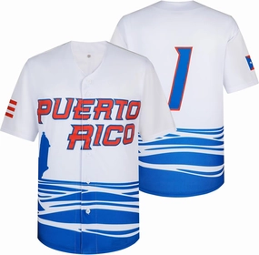 Mens #21#1 Baseball Jerseys World Game Classic Jersey Stitched S-XXXL