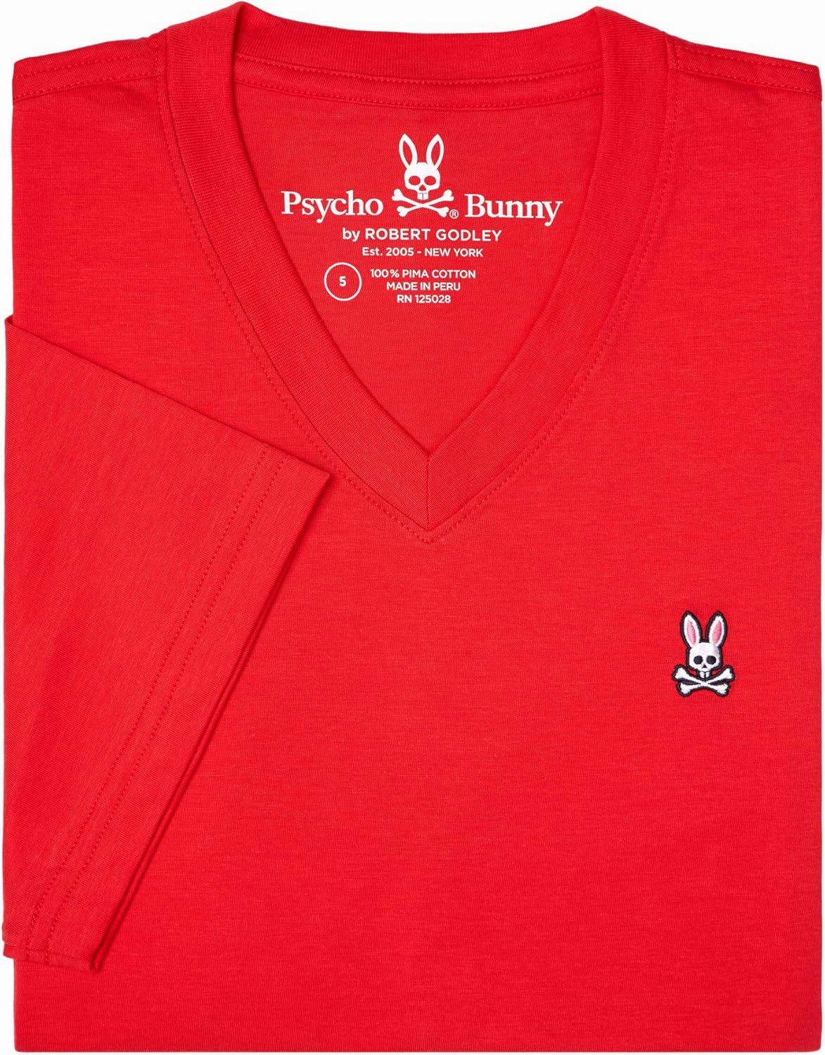 Mens Gray Classic V Neck TEE - B6U100CRPC