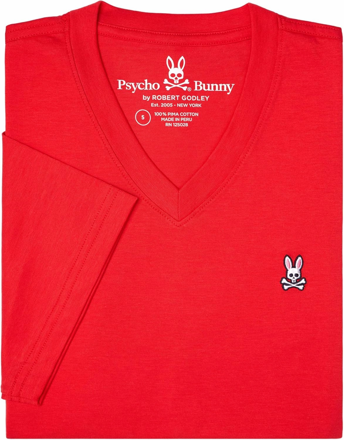 Mens Gray Classic V Neck TEE - B6U100CRPC