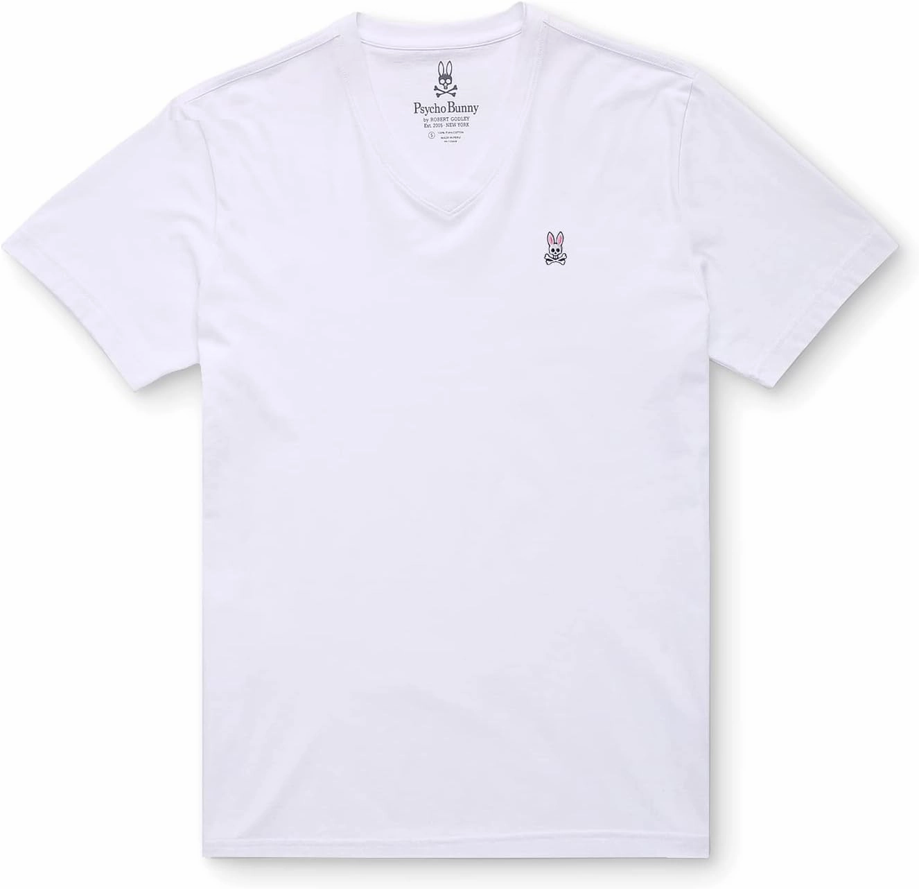 Mens Gray Classic V Neck TEE - B6U100CRPC