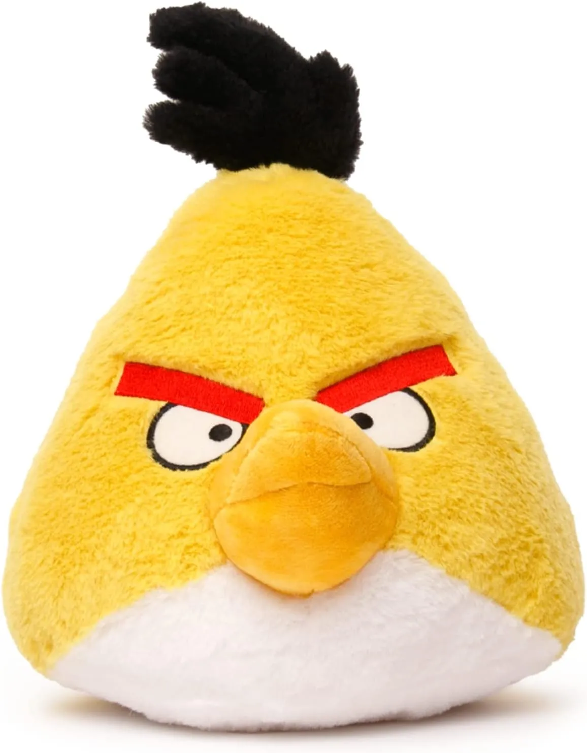 Mighty Mojo Angry Birds - Chuck - Yellow Bird - 9 Inch Collectible Plush Doll - Officially Licensed - Super Soft, Cuddly Doll for Kids and Adults - Original Series