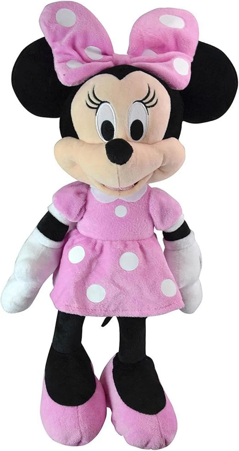 Minnie 10782 Kids plush toy, Pink, 15.5"