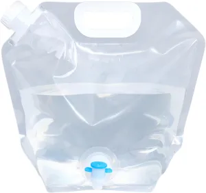 Mokcoliy]Collapsible Water Container, BPA Free 2.6 Gallon Jug for Camping & Hiking, Leak-Proof & Freezable, for Backpacking & Emergency Use