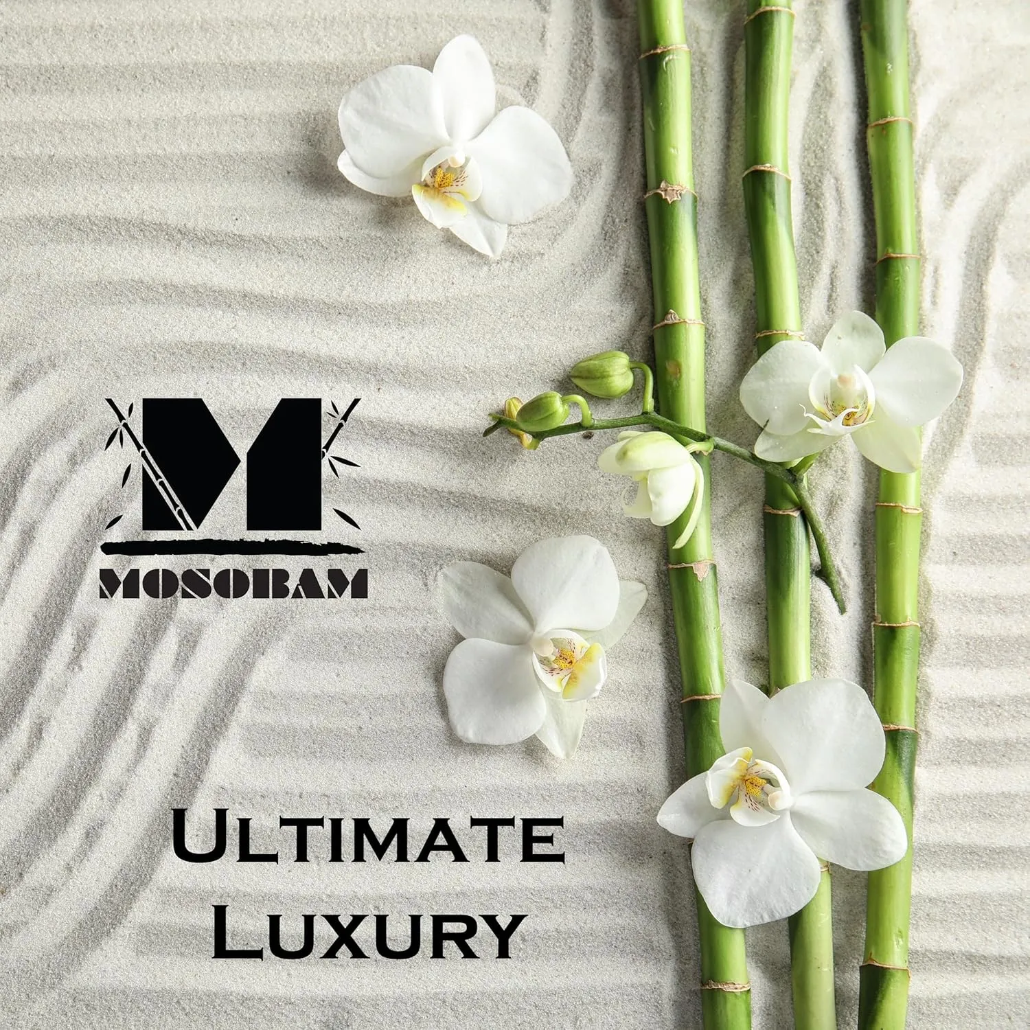 Mosobam Luxury Turkish 8pc Towel Set 30X58 16X30 13X13 Allure Blue 700 GSM Bamboo Viscose & Aegean Turkish Combed Cotton