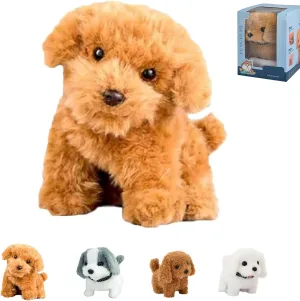 My Realistic Robot Puppy,2025 New Realistic Robot Puppy,Ai Robotic Dog,Walking, Barking,Tail Wagging (E9-1PCS)