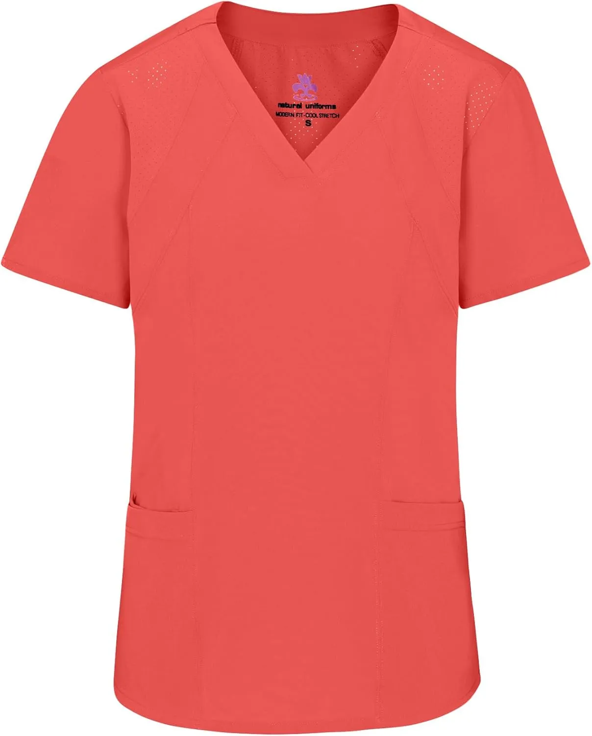 Natural Uniforms Womens Cool Stretch Jogger Scrub Set with Regular and Petite Sizes