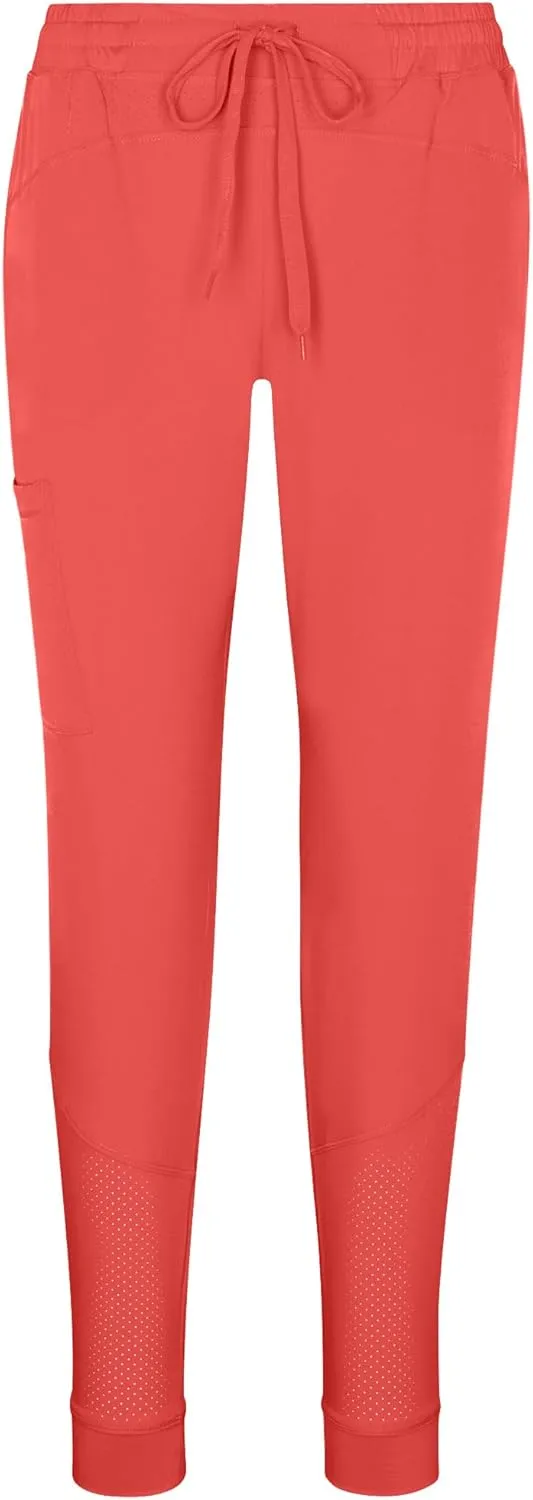 Natural Uniforms Womens Cool Stretch Jogger Scrub Set with Regular and Petite Sizes