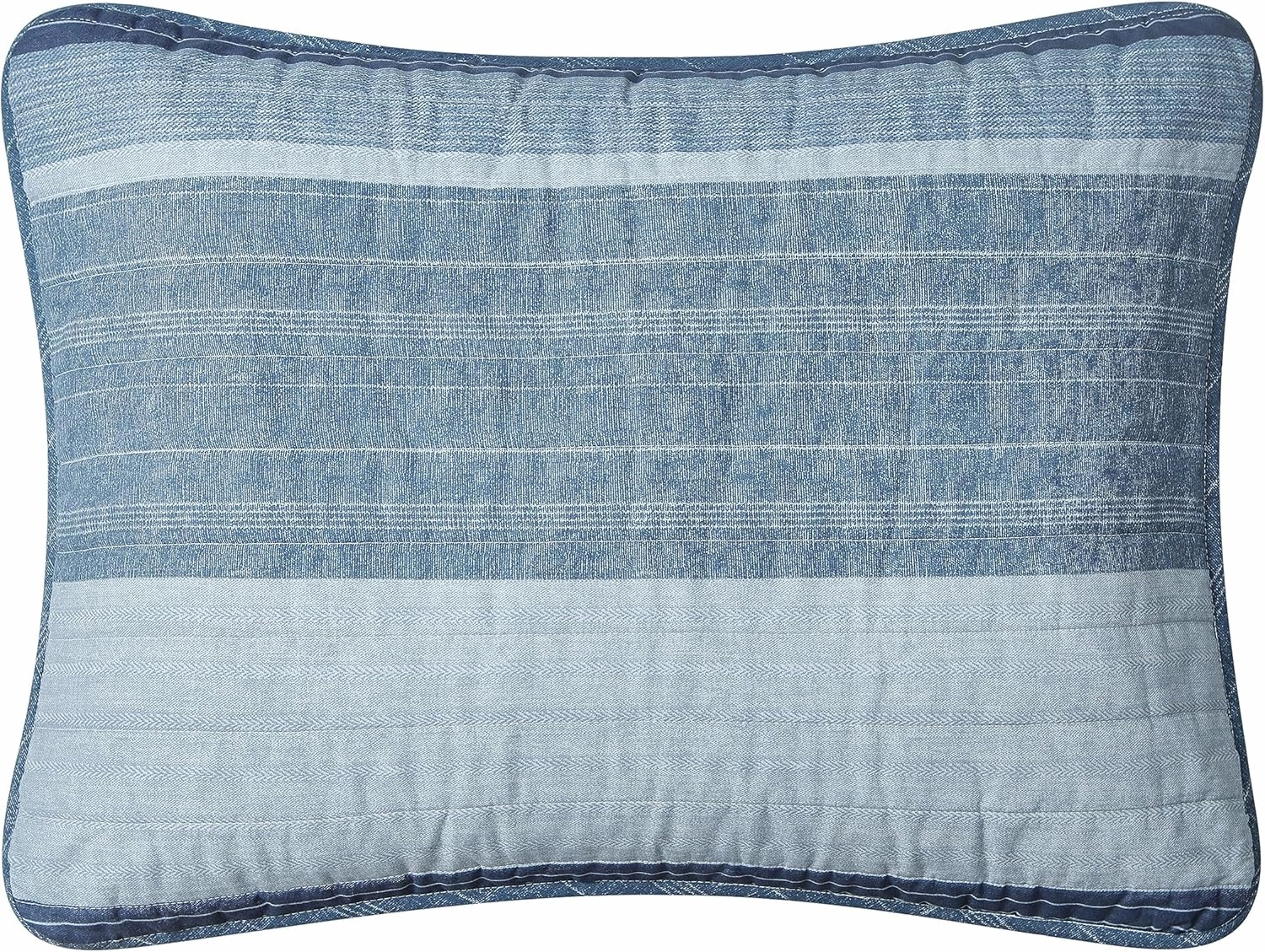 Nautica- Queen Quilt Set, Cotton Reversible Bedding Set, All Season Designer Home Décor (Ridgeport Blue, Queen)