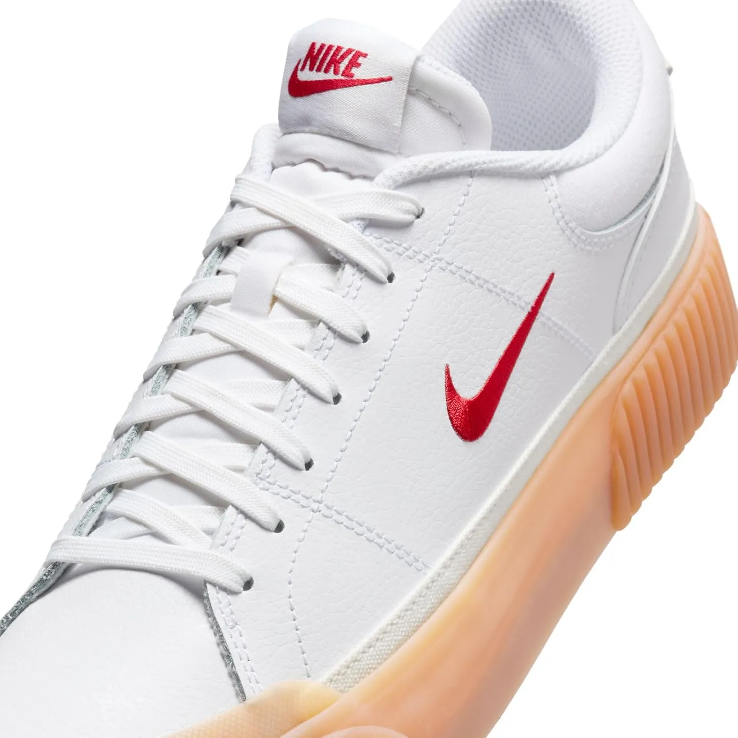 Nike Court Legacy Lift Women's Shoes (FV5526-103, White/Gum Yellow/Sail/University Red)