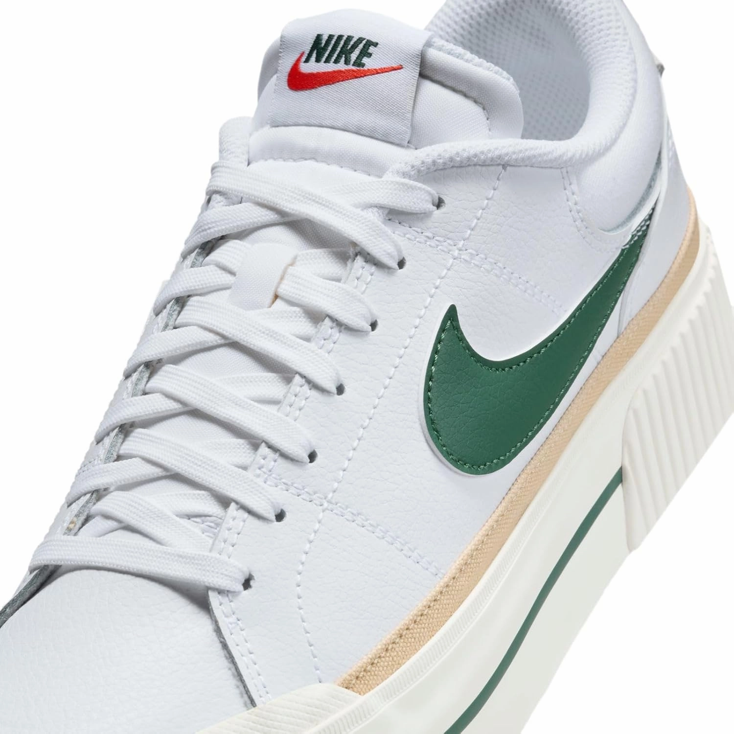 Nike Court Legacy Lift Women's Shoes (DM7590-107, White/Sail/Sesame/Fir)