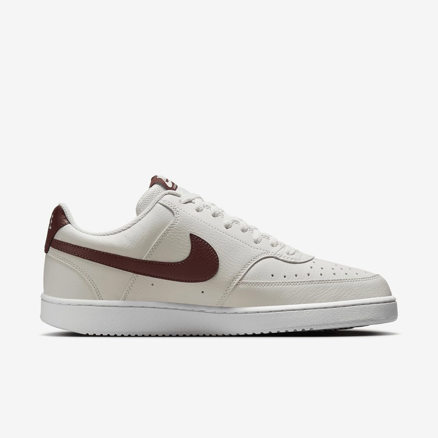 Nike Court Vision Low Men's Shoes (HQ4867-100, Sail/White/Dark Pony)