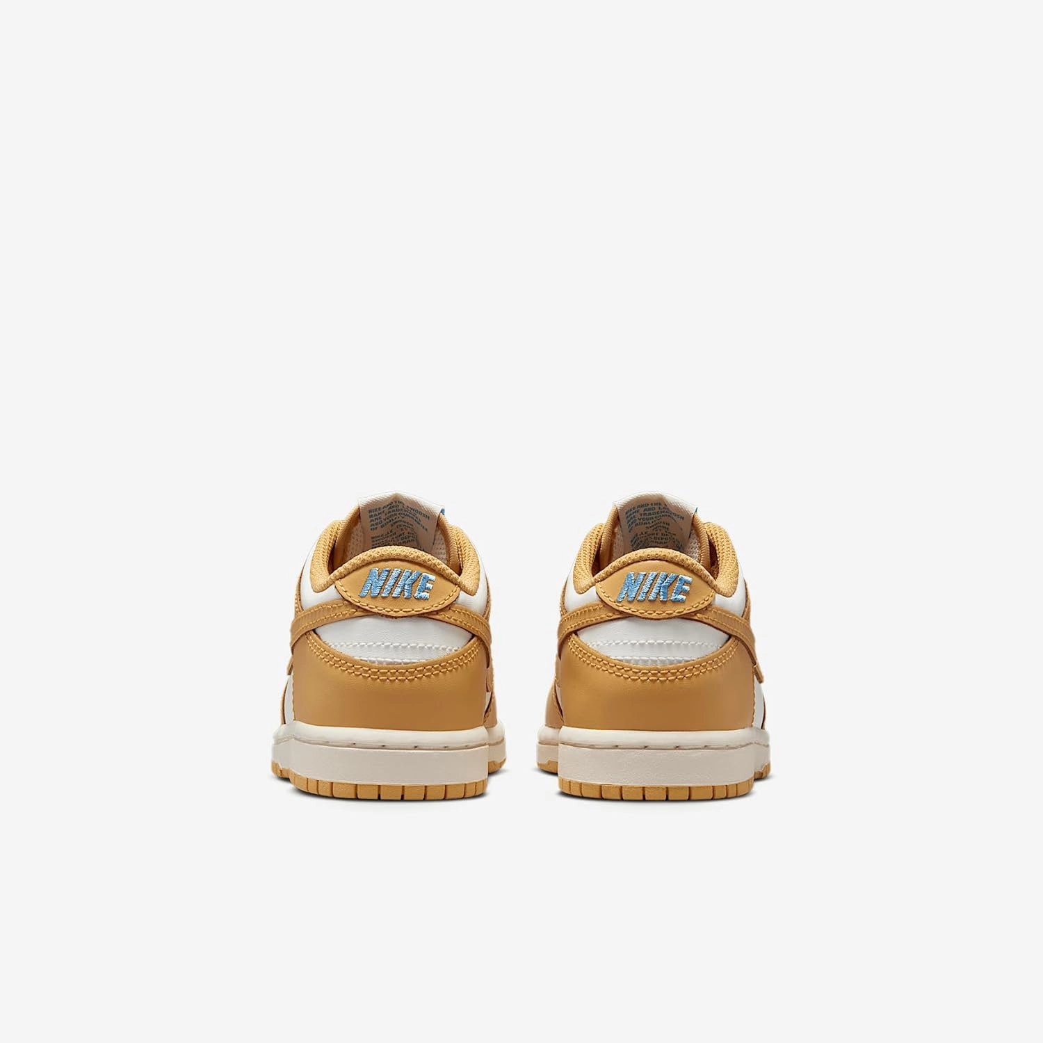 Nike Dunk Low Little Kids' Shoes (FB9108-700, Honeycomb/Sail/University Blue/Honeycomb)