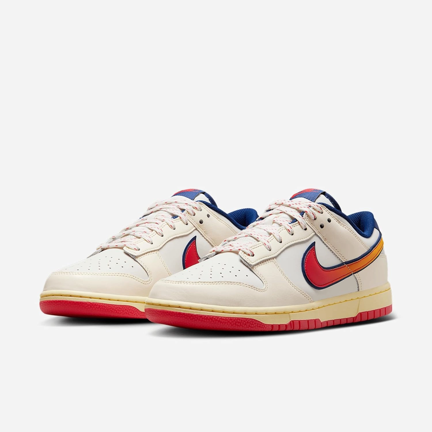 Nike Dunk Low Retro SE Men's Shoes (HV5749-110, Pale Ivory/Sail/University Gold/Light Crimson)