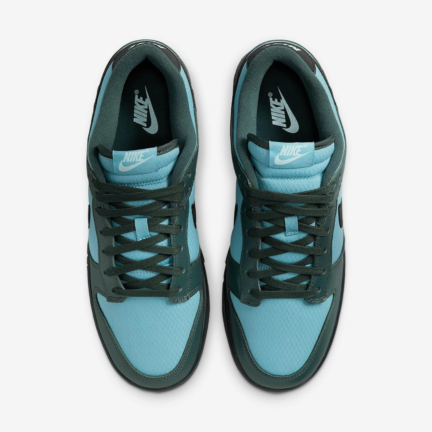 Nike Dunk Low Retro SE Men's Winterized Shoes (FZ3052-300, Vintage Green/Denim Turquoise/Anthracite/Black)