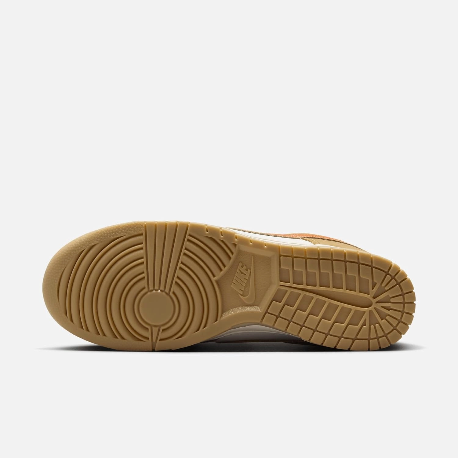 Nike Dunk Low Retro Shoes (HM3729-181, Sail/Coconut Milk/Wheat/Safety Orange)