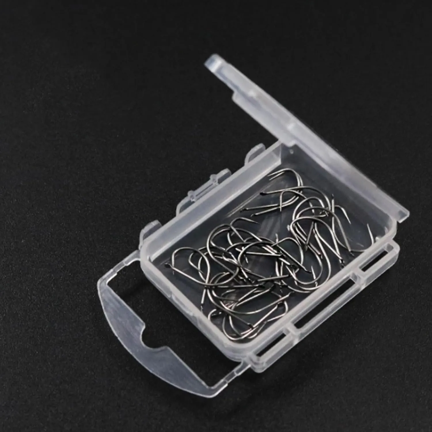 Non-Barb Fishhooks 30 Pcs Fishinghook Carp Fishing Hook Barbless Saltwater Fresh Water Fishing Hooks for Riverside