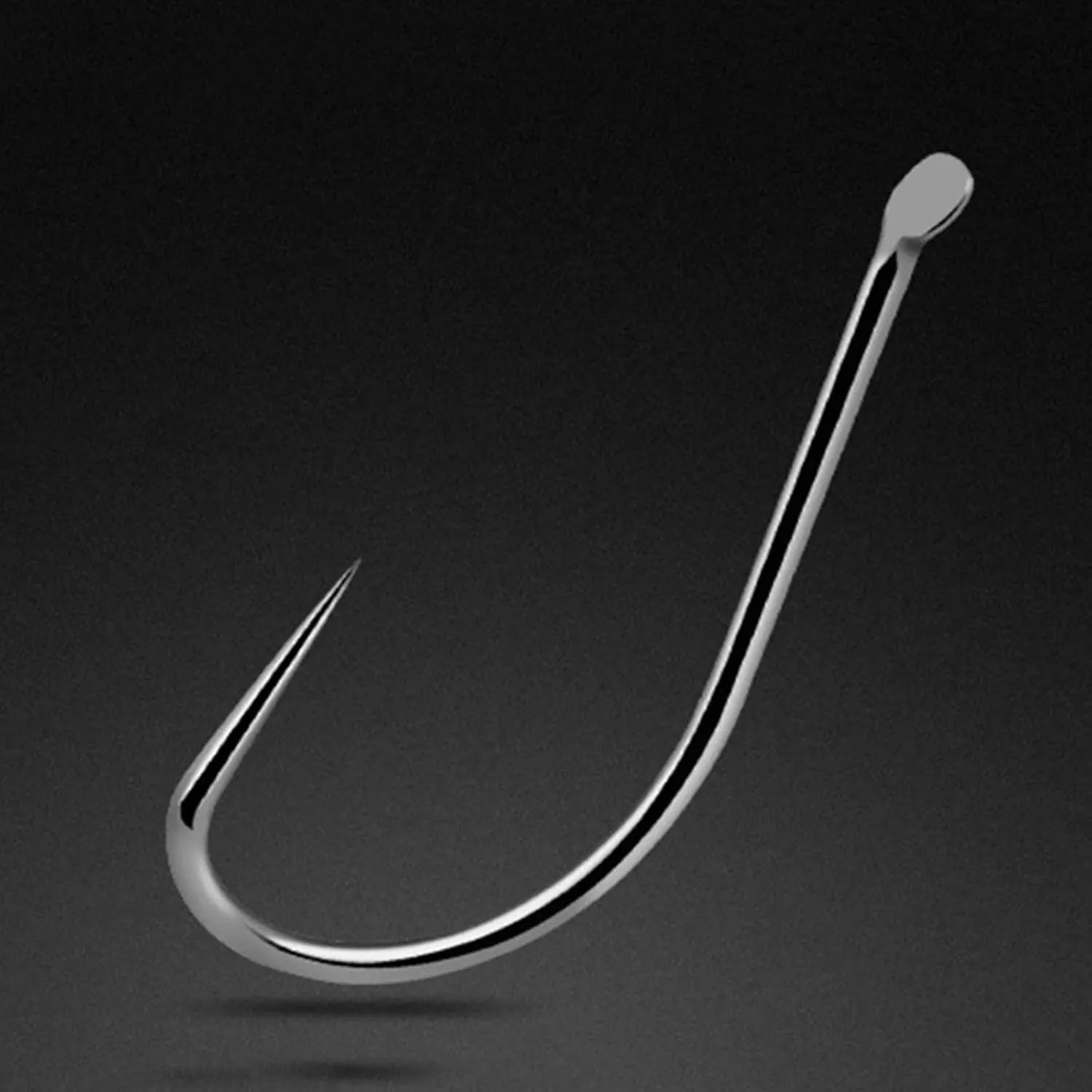 Non-Barb Fishhooks 30 Pcs Fishinghook Carp Fishing Hook Barbless Saltwater Fresh Water Fishing Hooks for Riverside