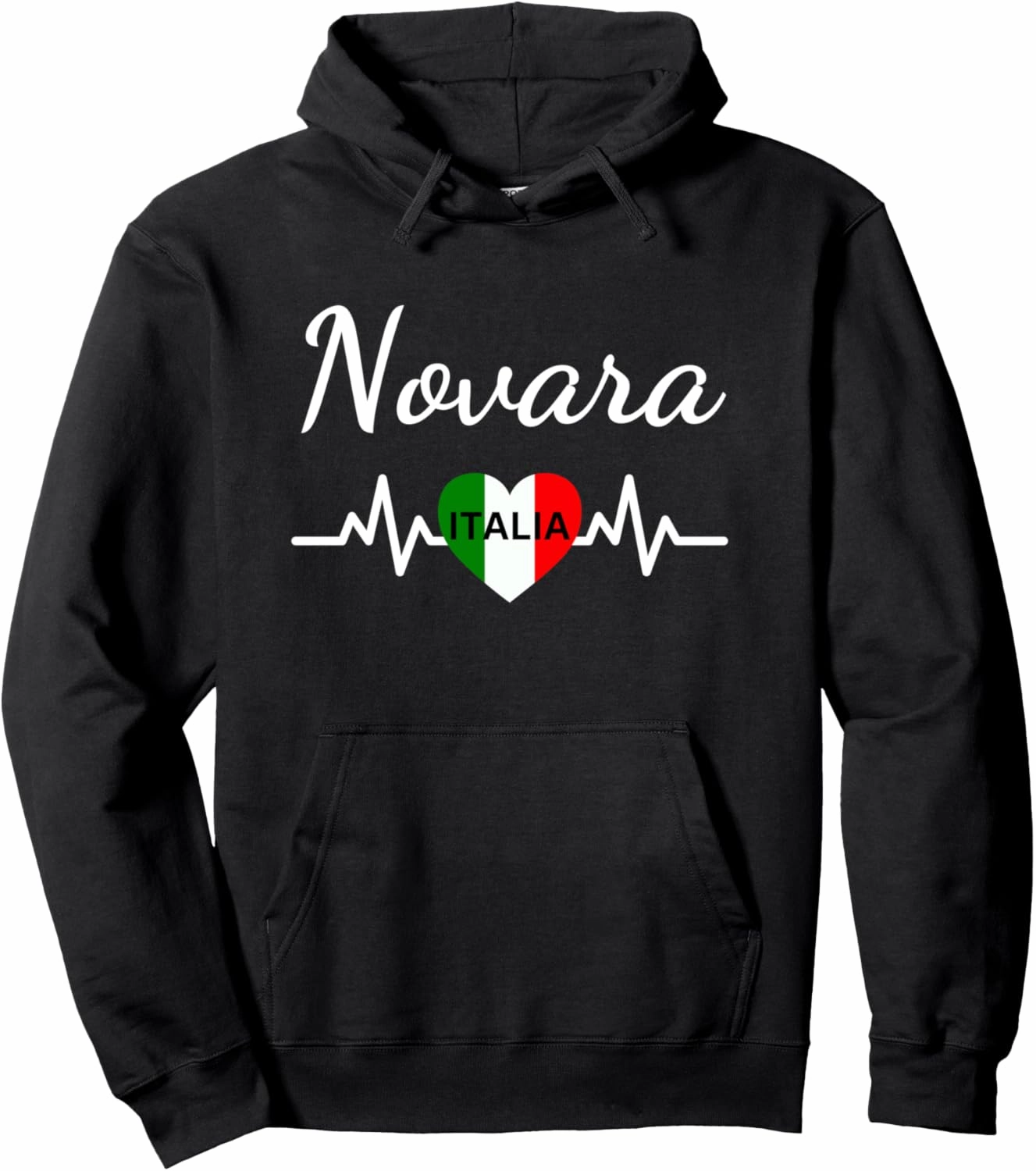 Novara Italy Flag Italia Souvenir Matching Italian Pullover Hoodie