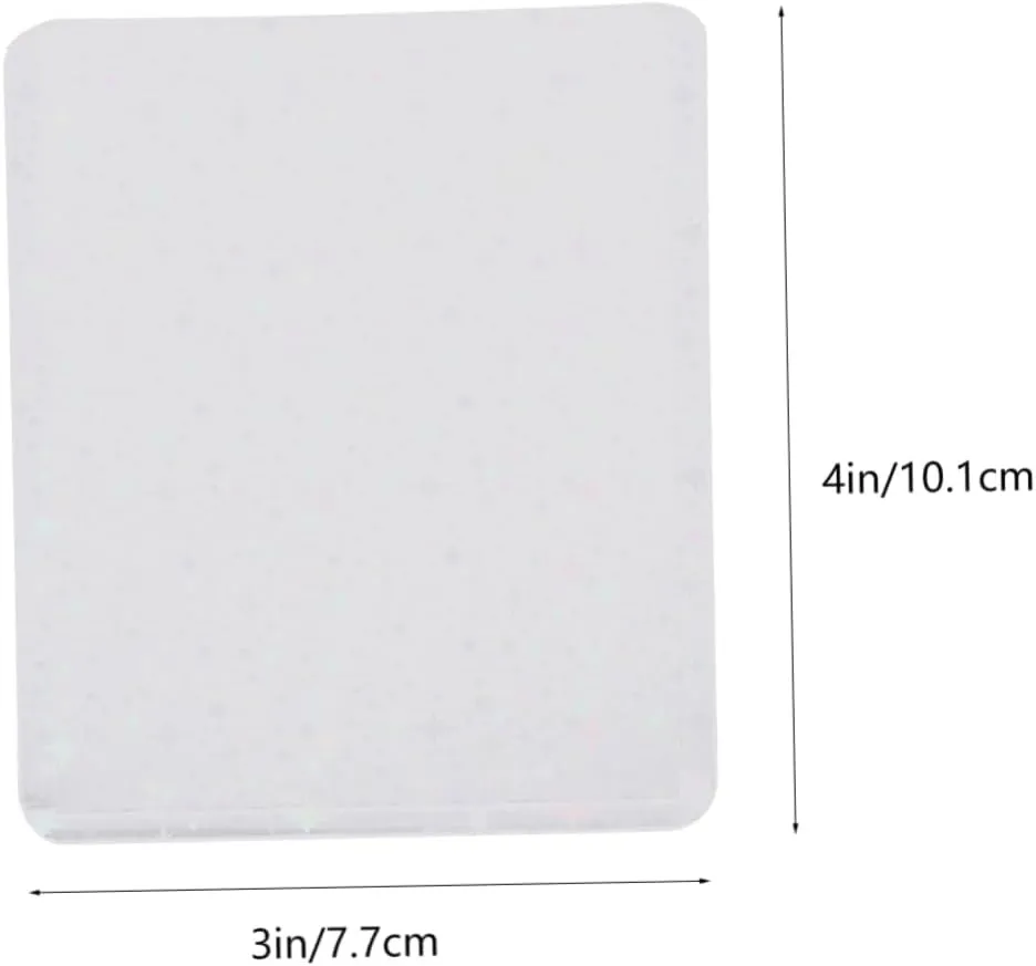 NUOBESTY 50pcs Card Sleeves Deck Protectors Cards Protective Covers Protective Cards Sleeves Card Protectors Game Cards Covers Clear Cards Covers Protection Cap Plastic Simple
