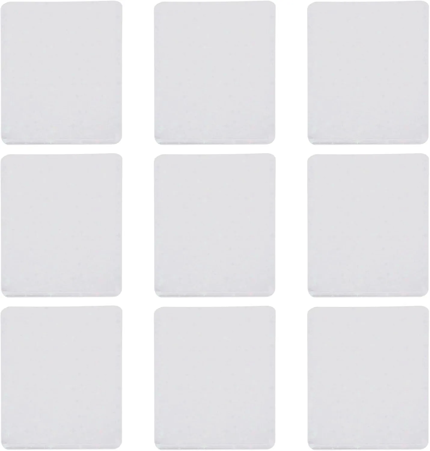 NUOBESTY 50pcs Card Sleeves Deck Protectors Cards Protective Covers Protective Cards Sleeves Card Protectors Game Cards Covers Clear Cards Covers Protection Cap Plastic Simple